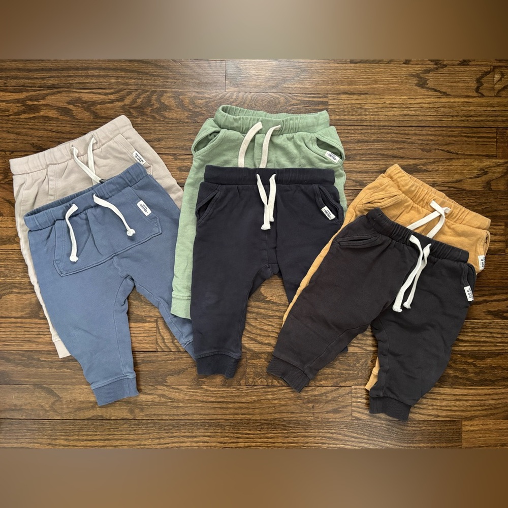 H&M Toddler Baby Boys Jogger Pants Bundle